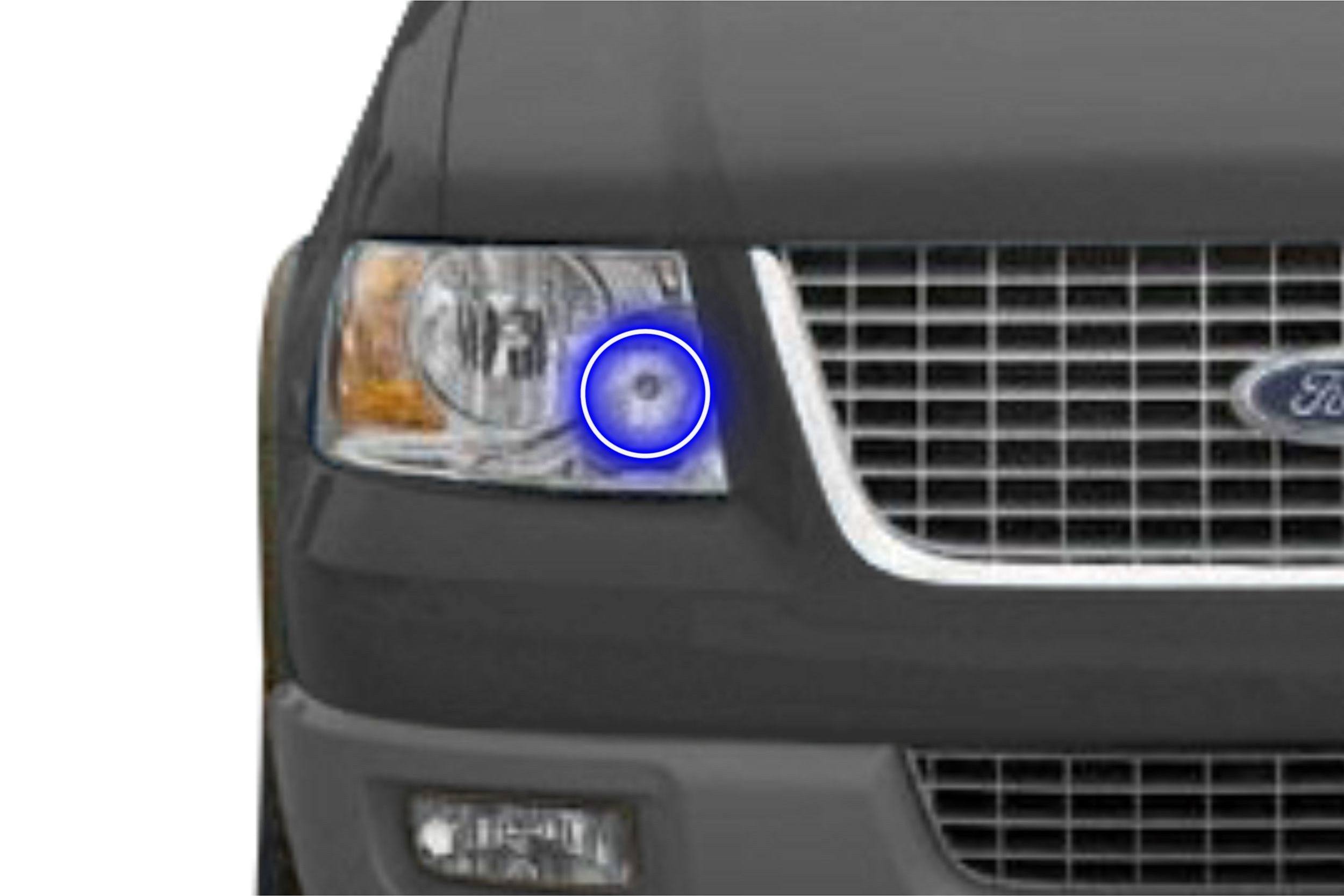 Ford Expedition (0306) Profile Prism Fitted Halos (RGB) The HID Factory