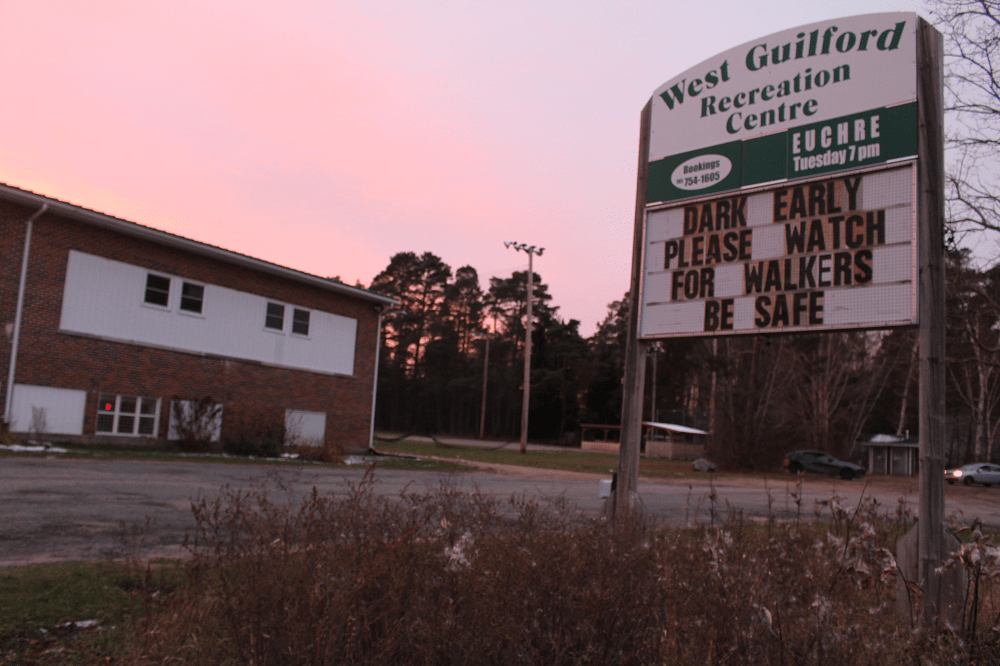 Stamp leaves a mark on West Guilford Recreation Centre The Highlander