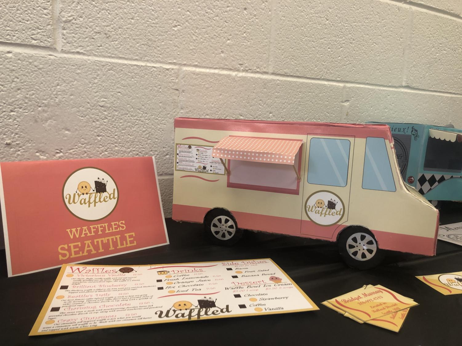 Digital Art class presents Food Truck Project showcase The Highlander