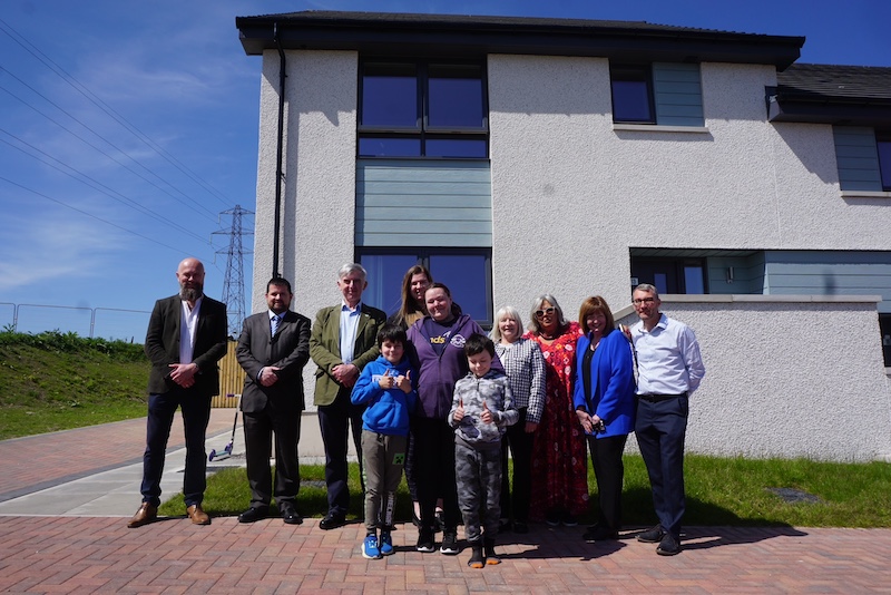 Tenants Move into New Moray Council Houses in Keith The Highland Times