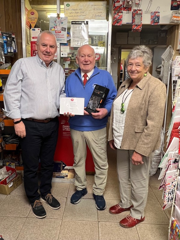 Alisdair Mackenzie (Sandy) Marks 60 Years Serving Post Office Customers