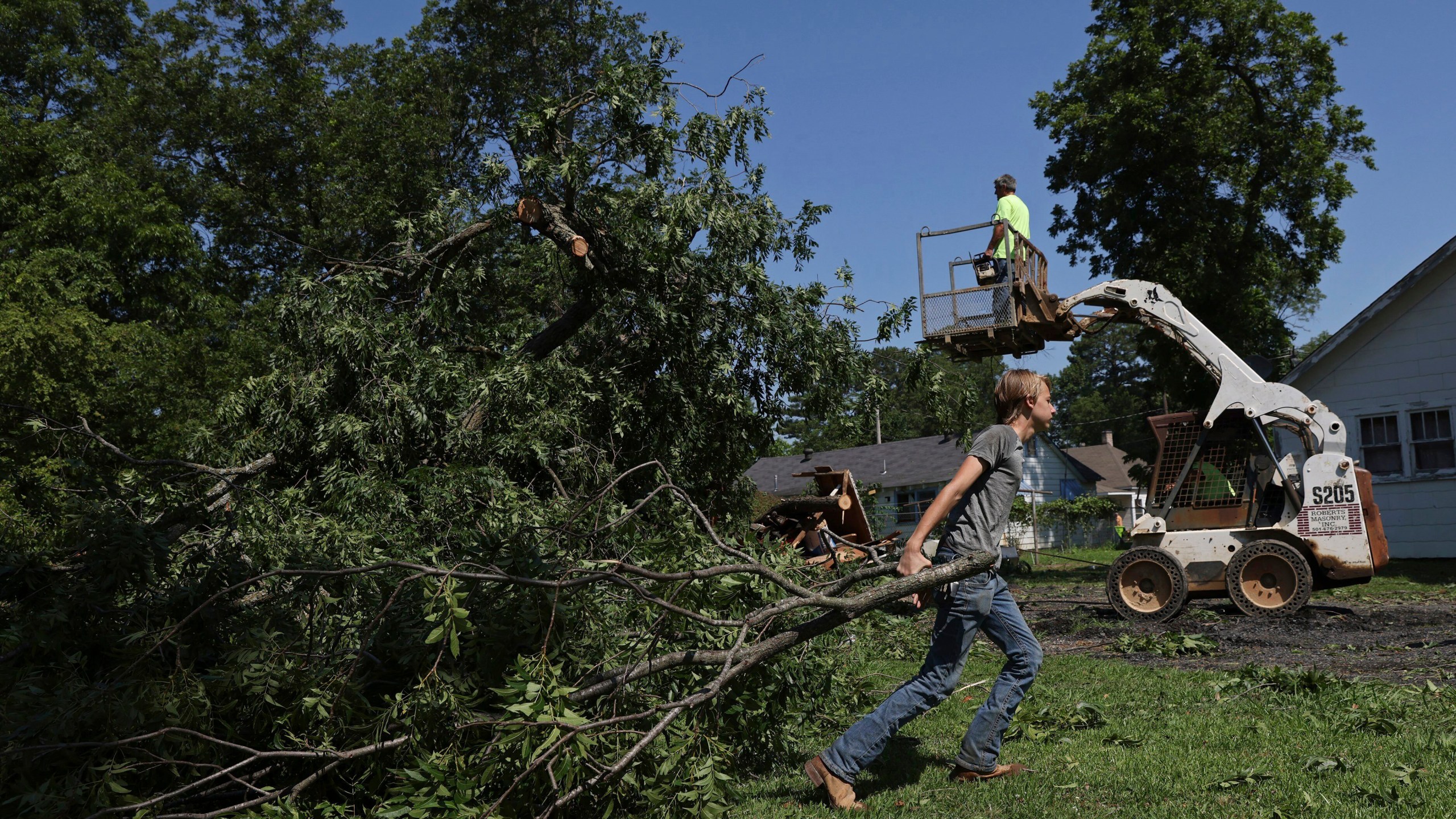 Tornado and other severe weather kill 3, damage homes, and knock out
