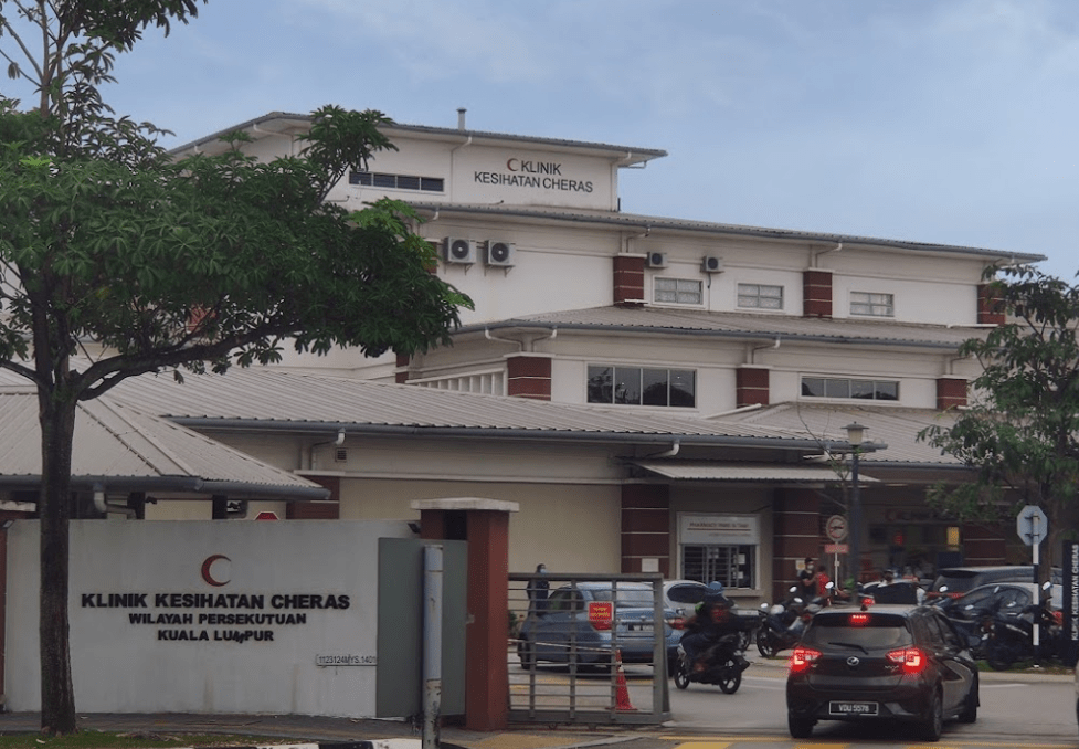 Klinik kesihatan cheras The HIV Map.