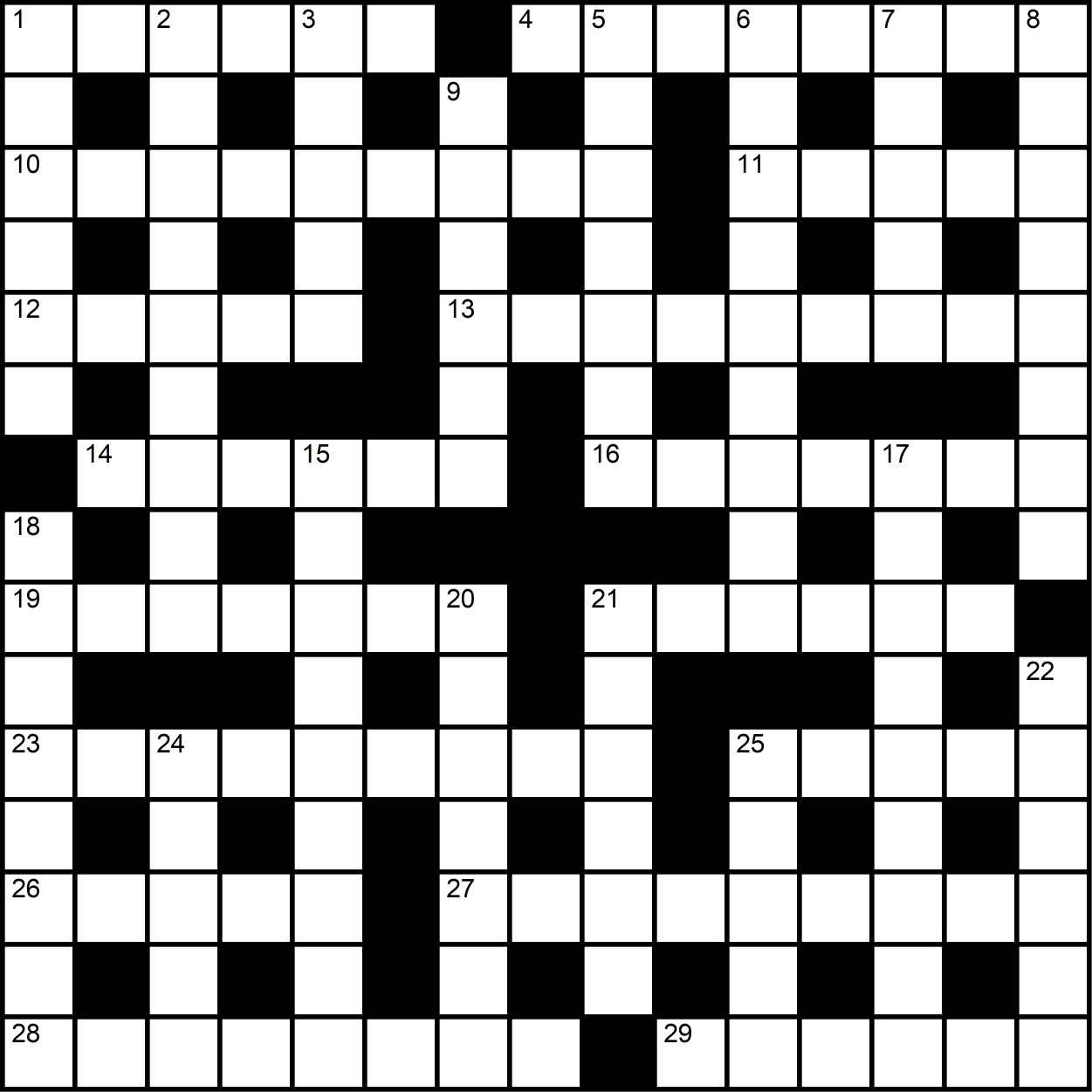 The Hobson Crossword Page 3 Set by Māyā