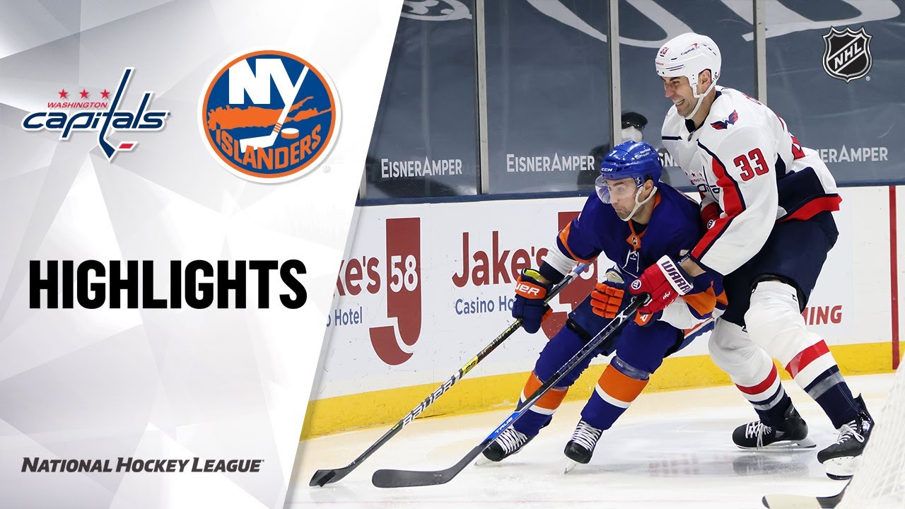 Capitals Islanders 4/1/21 NHL Highlights The Hockey Buzz