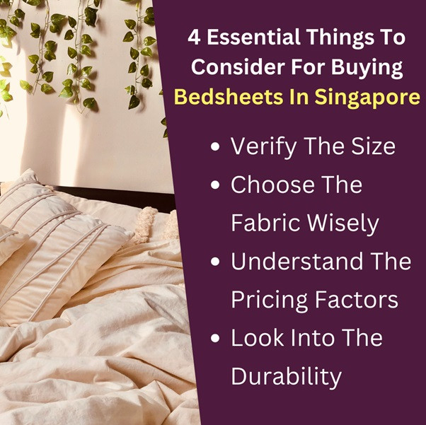 4 Essential Things To Consider When Buying Bedsheets In Singapore The