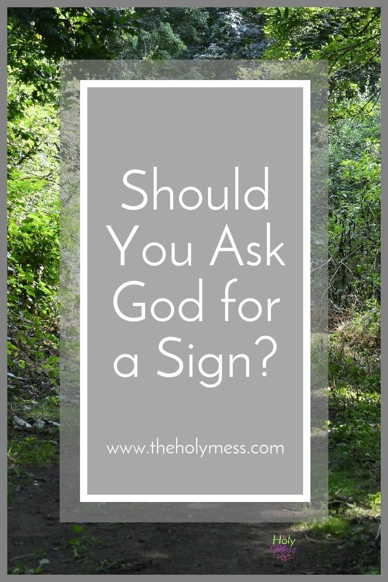 Should You Pray to God for a Sign?