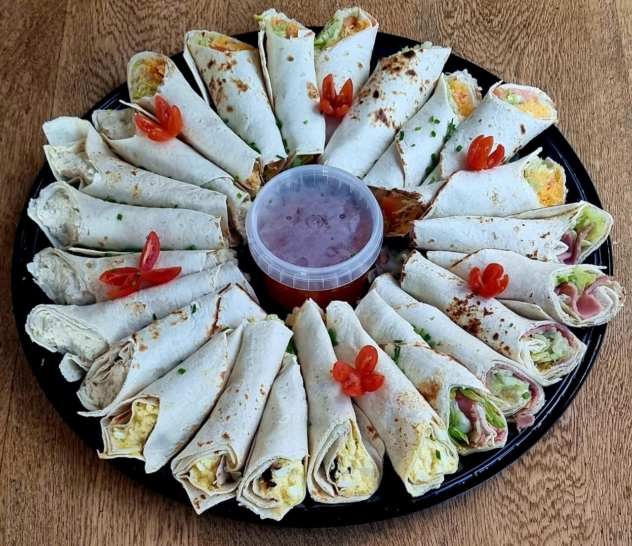 Mini Wraps Platter No 12 The Homemade Cook