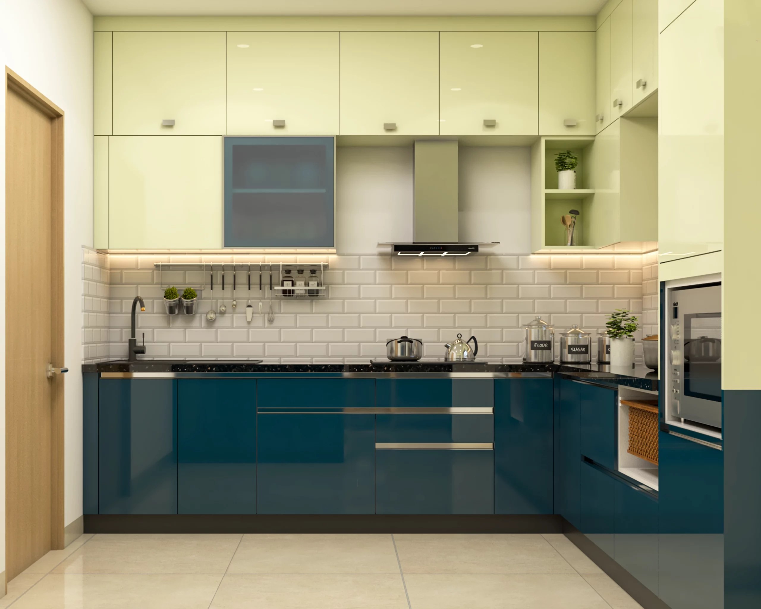 21 Modern Kitchen Colors to Transform Your Space TheHomeShare