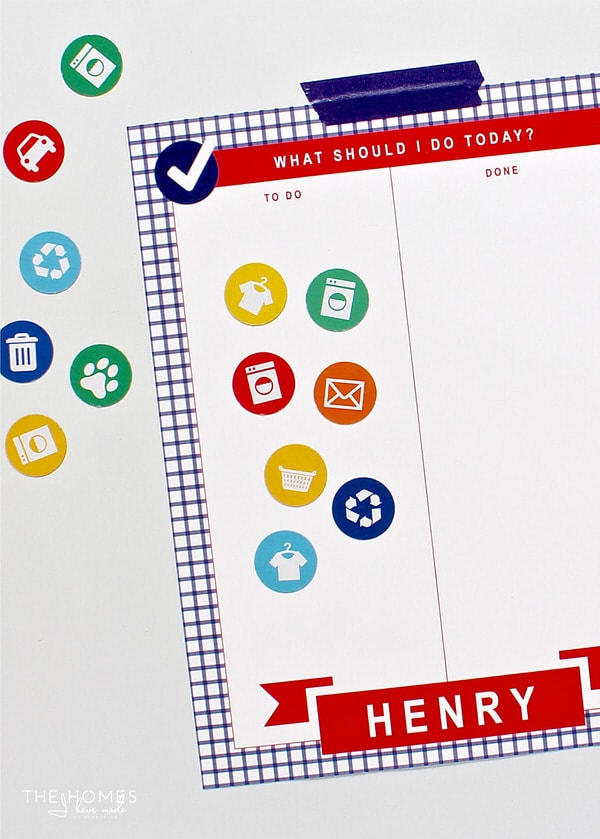 FREE Printable Chore Chart Stickers! The Homes I Have Made