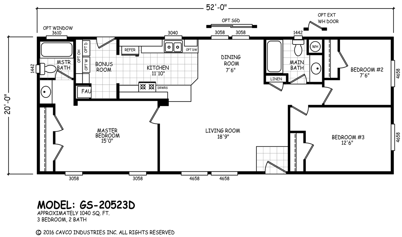 GS20523D The Home Source