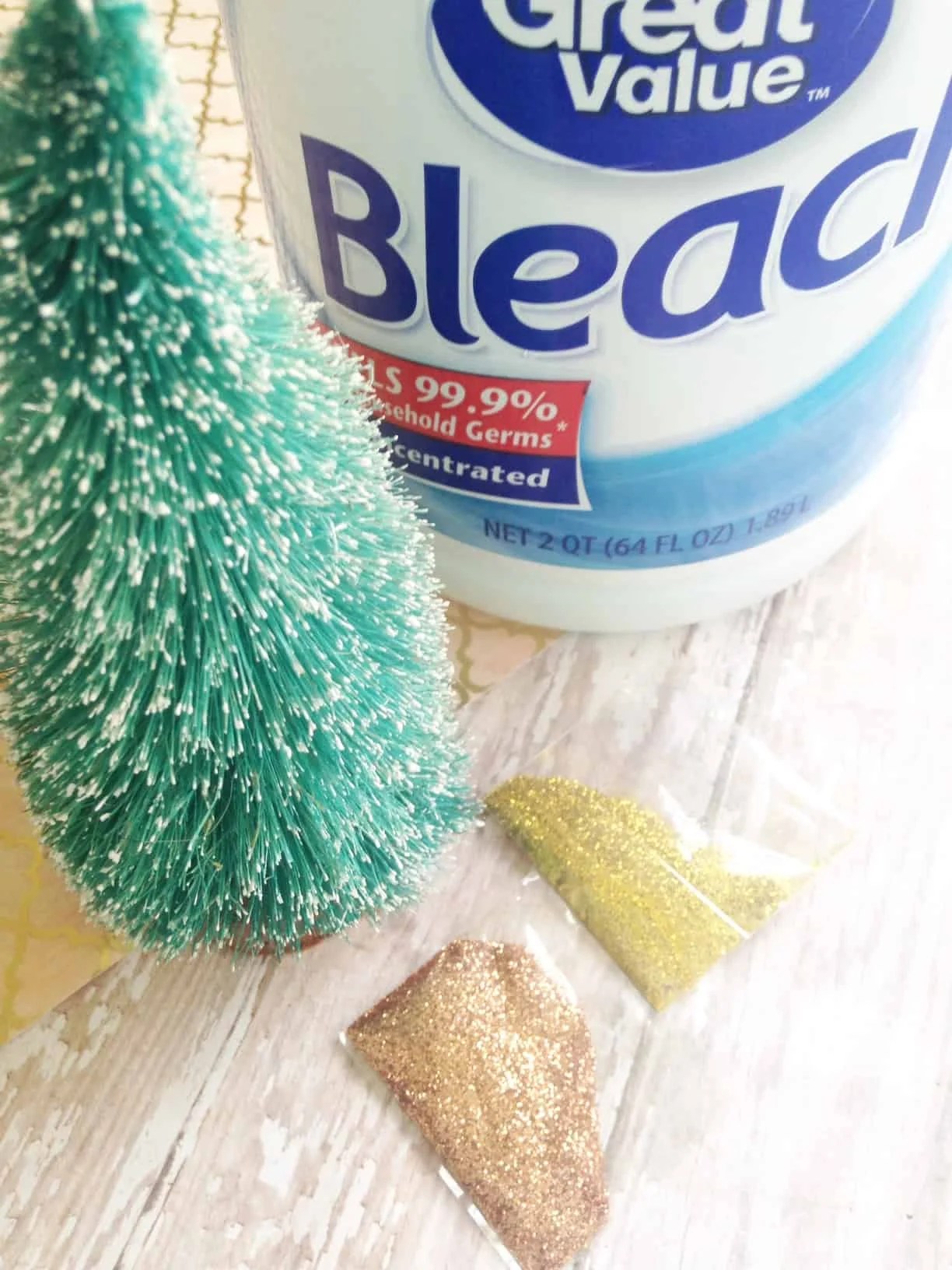 How to Bleach Bottle Brush Trees The Homespun Hydrangea