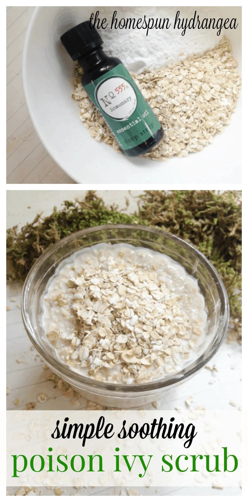 Homemade Poison Ivy Scrub Recipe