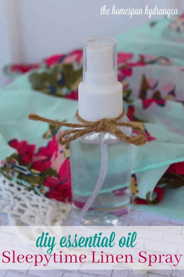 Relaxing DIY Essential Oil Linen Spray Recipe The Homespun Hydrangea