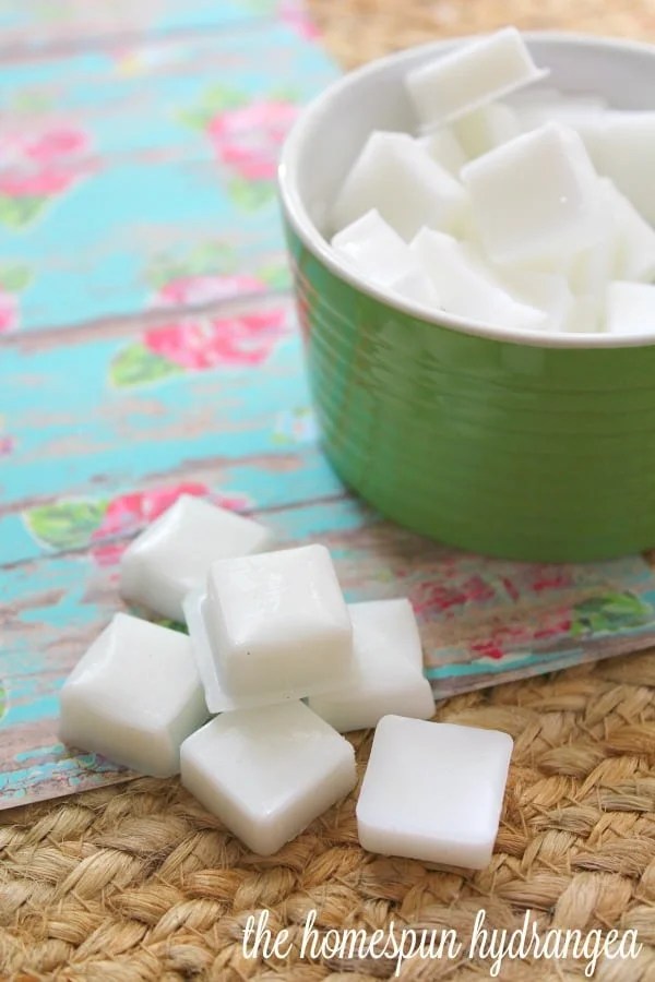 Make Your Own Scented Wax Melts The Homespun Hydrangea