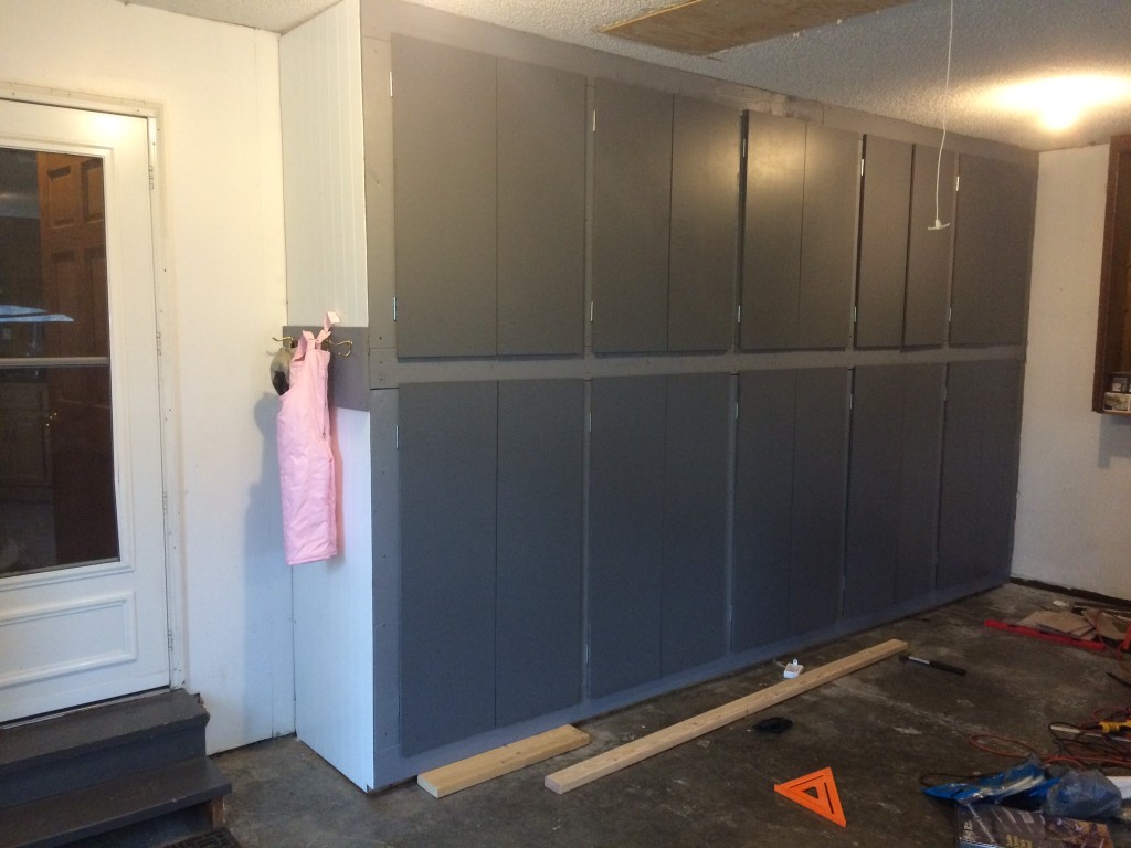 Built In Garage Storage Lockers
