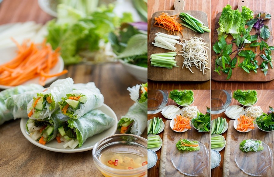 How to Roll Fresh Spring Rolls The Homestead Survival