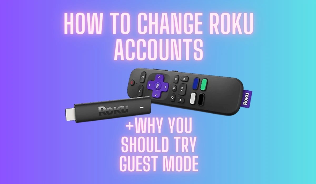 How To Change Roku Account on TV + Trying Guest Mode Instead The Home Theater DIY