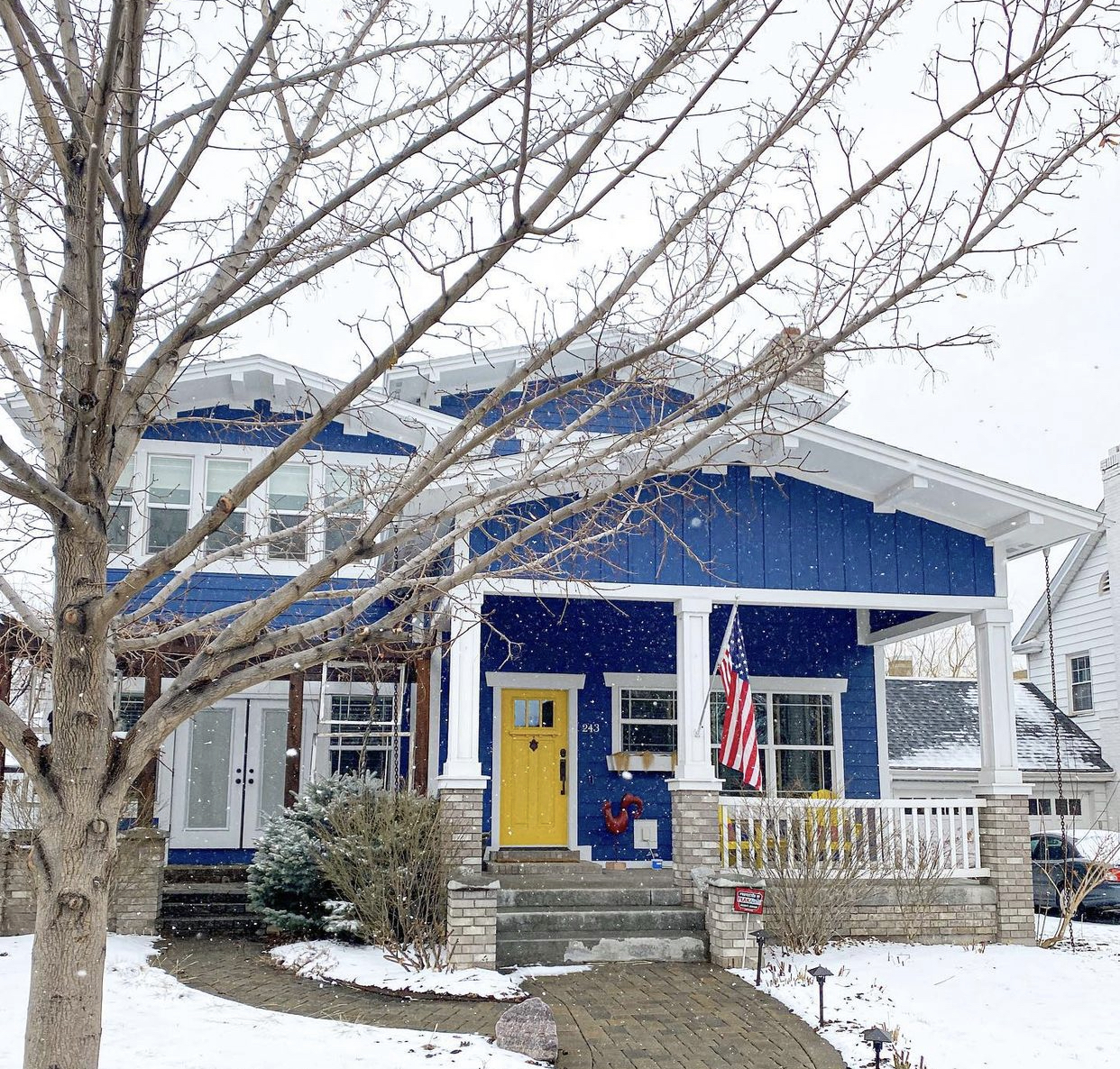 10 Front Door Color Ideas For Blue Houses The Home Tome