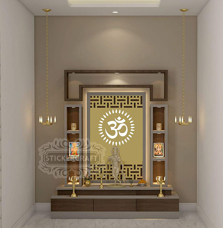 Attractive Pooja Room Wall Stickers to Buy Online in India