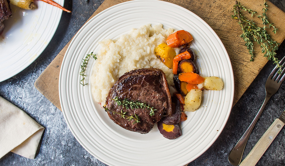 PanSeared BaconWrapped Elk Medallions The Honest Bison