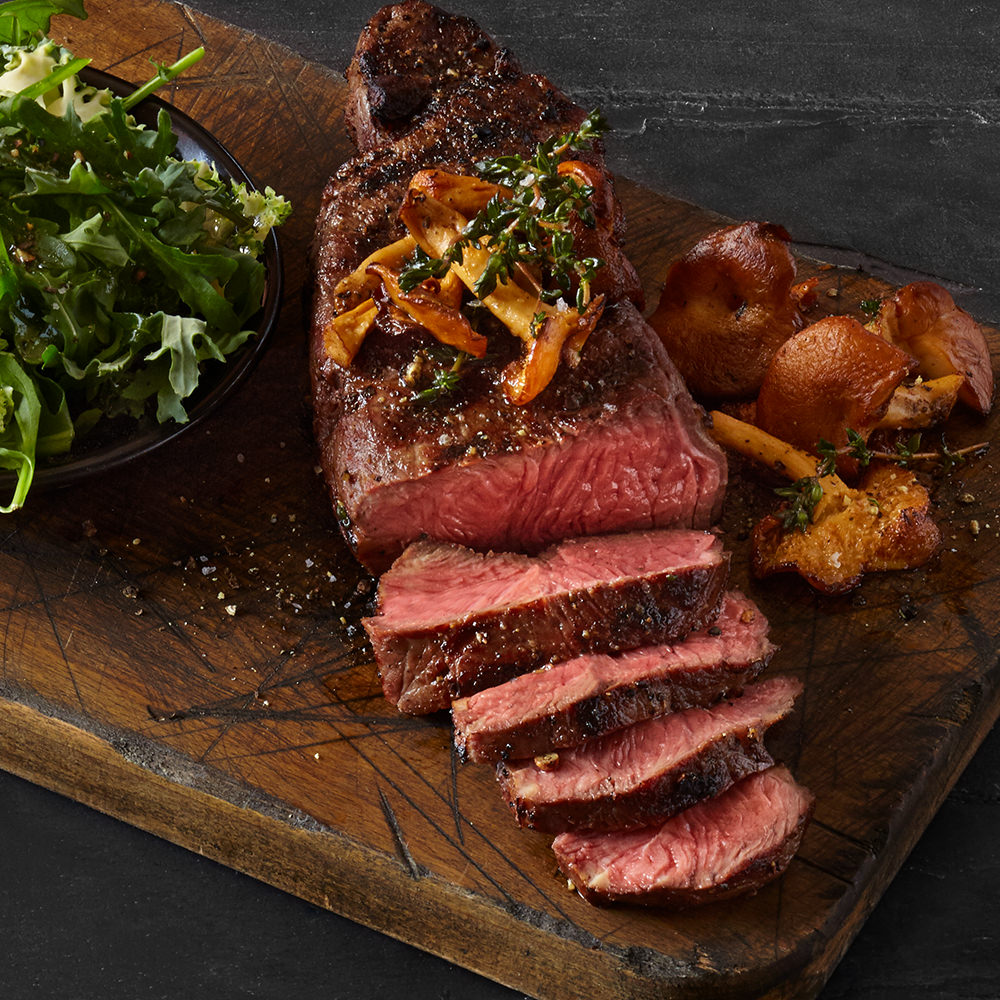 TheHonestBison Bison New York Strip Steak 100 Grassfed The Honest Bison