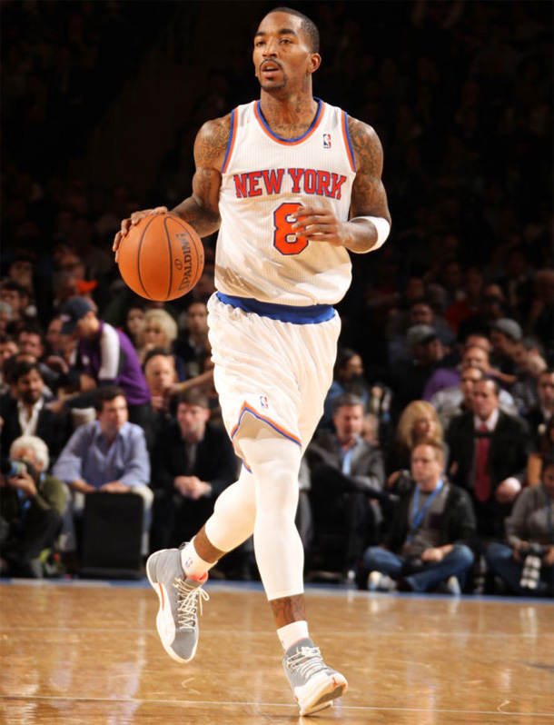 The Kicks JR Smith Wore With The Knicks During The NBA