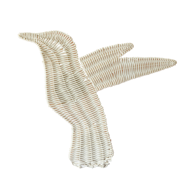 Rattan Wall Decor Bird ⋆ The Hoppi Hippo