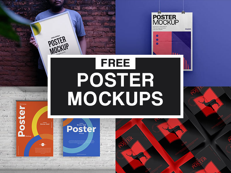 20+ Best Poster Mockups PSD (Free/Premium) Thehotskills