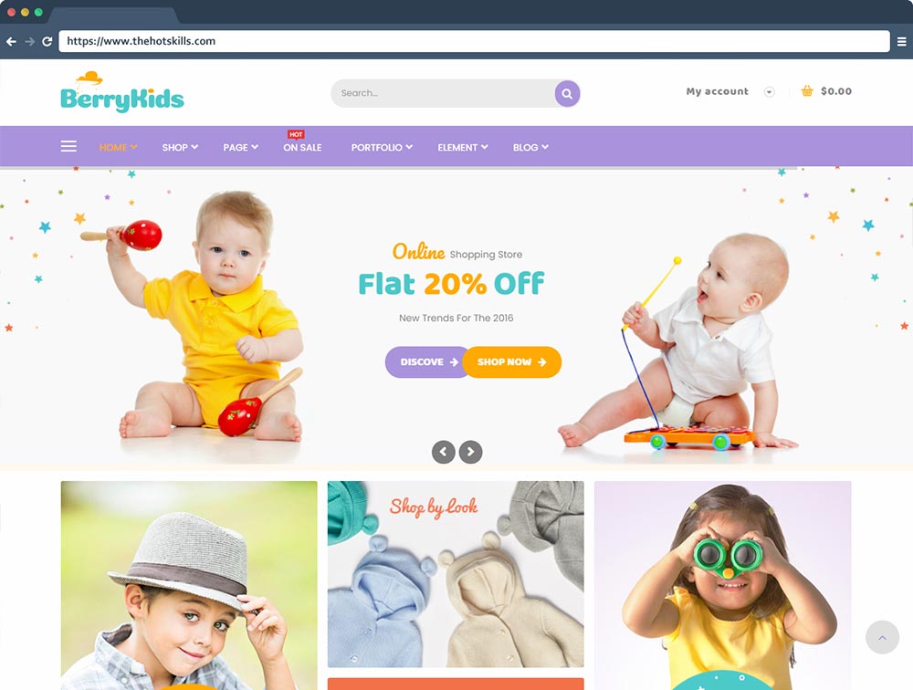 15+ Baby/Kids Shop WordPress Themes (Free/Paid) 2024