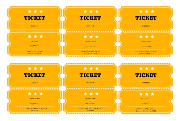 25+ Raffle Ticket Templates Printable (Free /Paid) - 2024