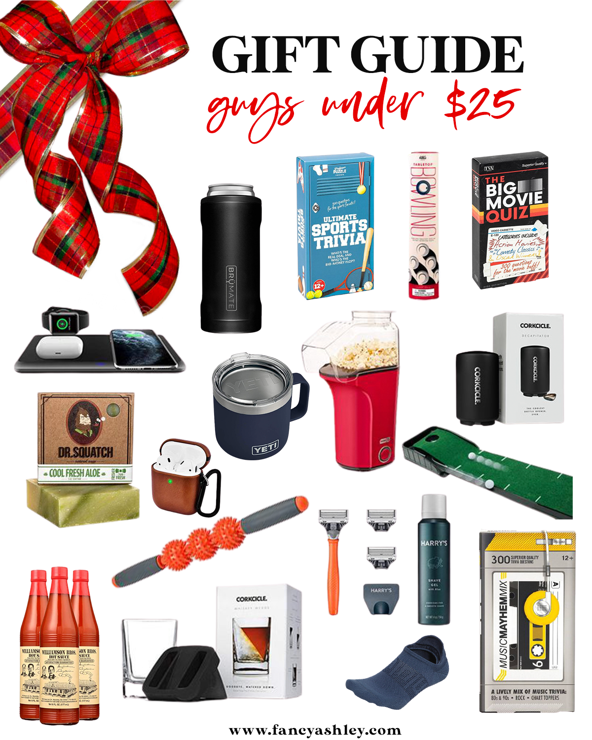 Gift Guide for Guys Under 25 House of Fancy