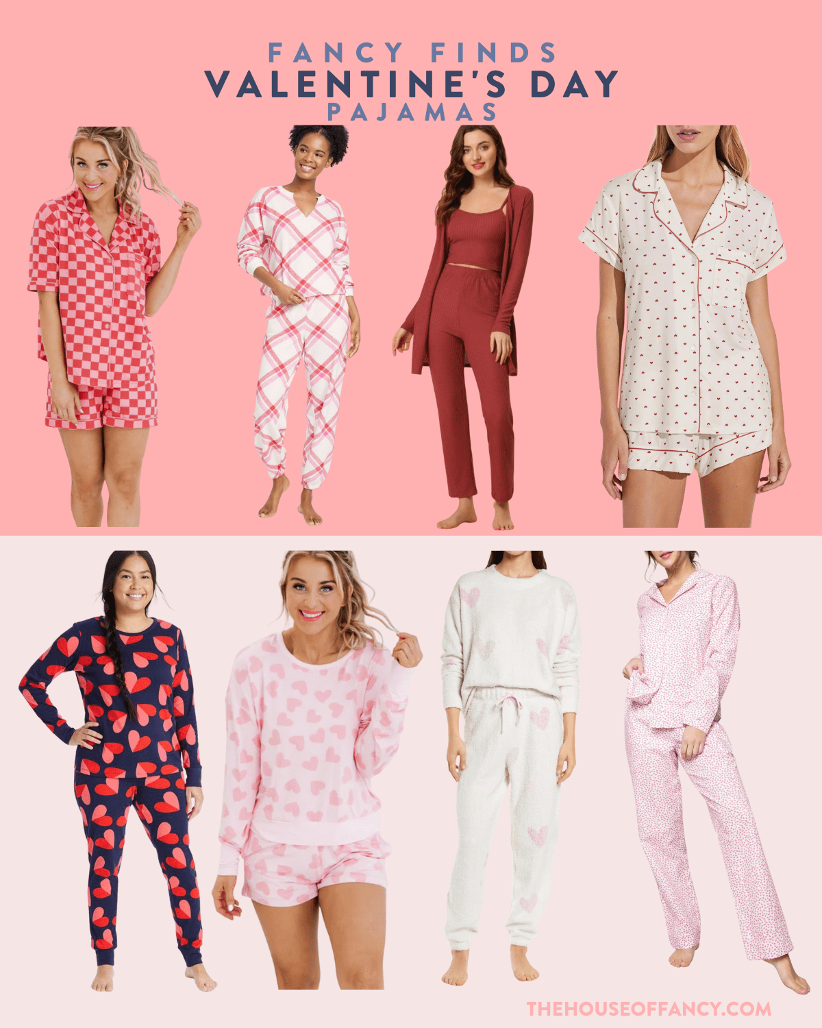 10+ Valentine's Day Pajamas House of Fancy