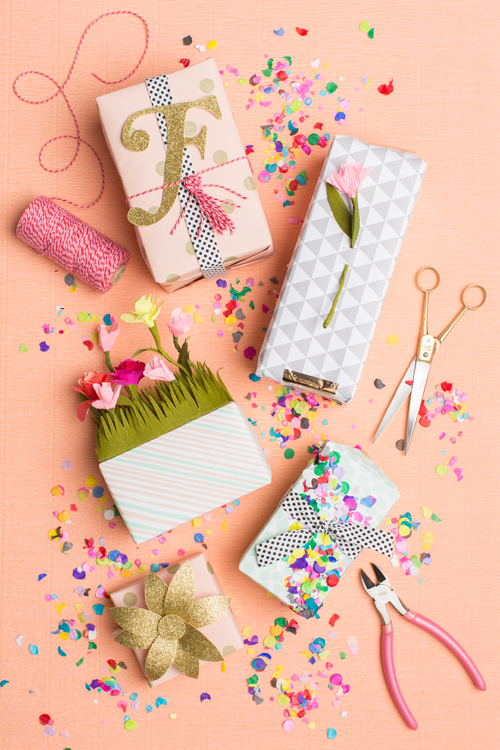 5 ways to gift wrap for spring The House That Lars Built