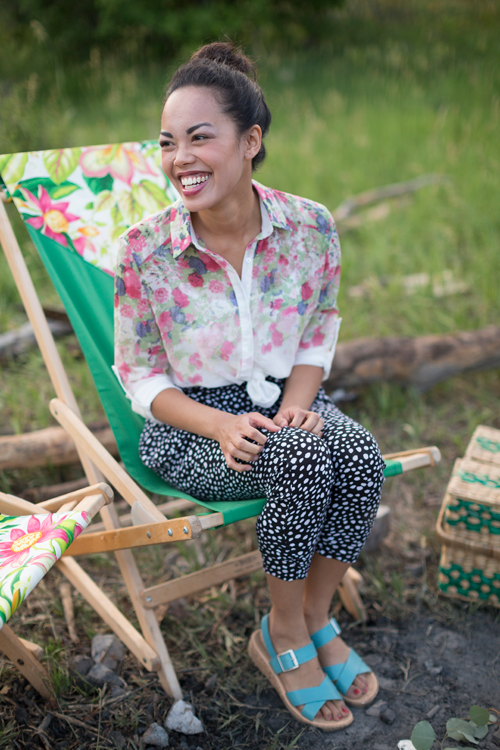 DIY camp chair cover The House That Lars Built