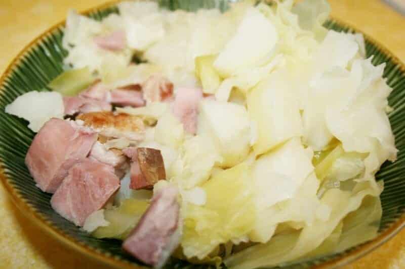 Slow Cooker Ham and Cabbage The HowTo Home