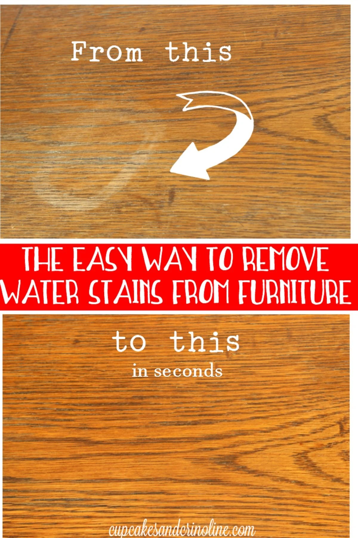 How To Get Rid Of Water Stains On Wood