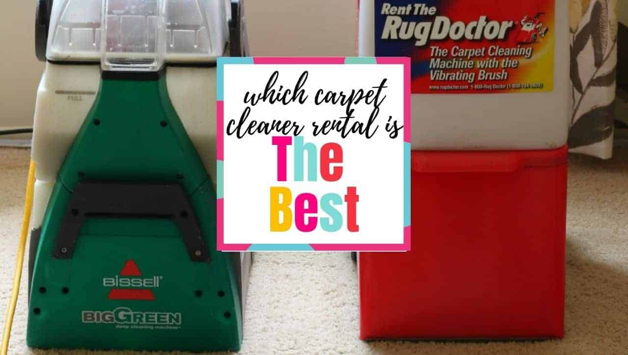 BISSELL versus Rug Doctor The HowTo Home