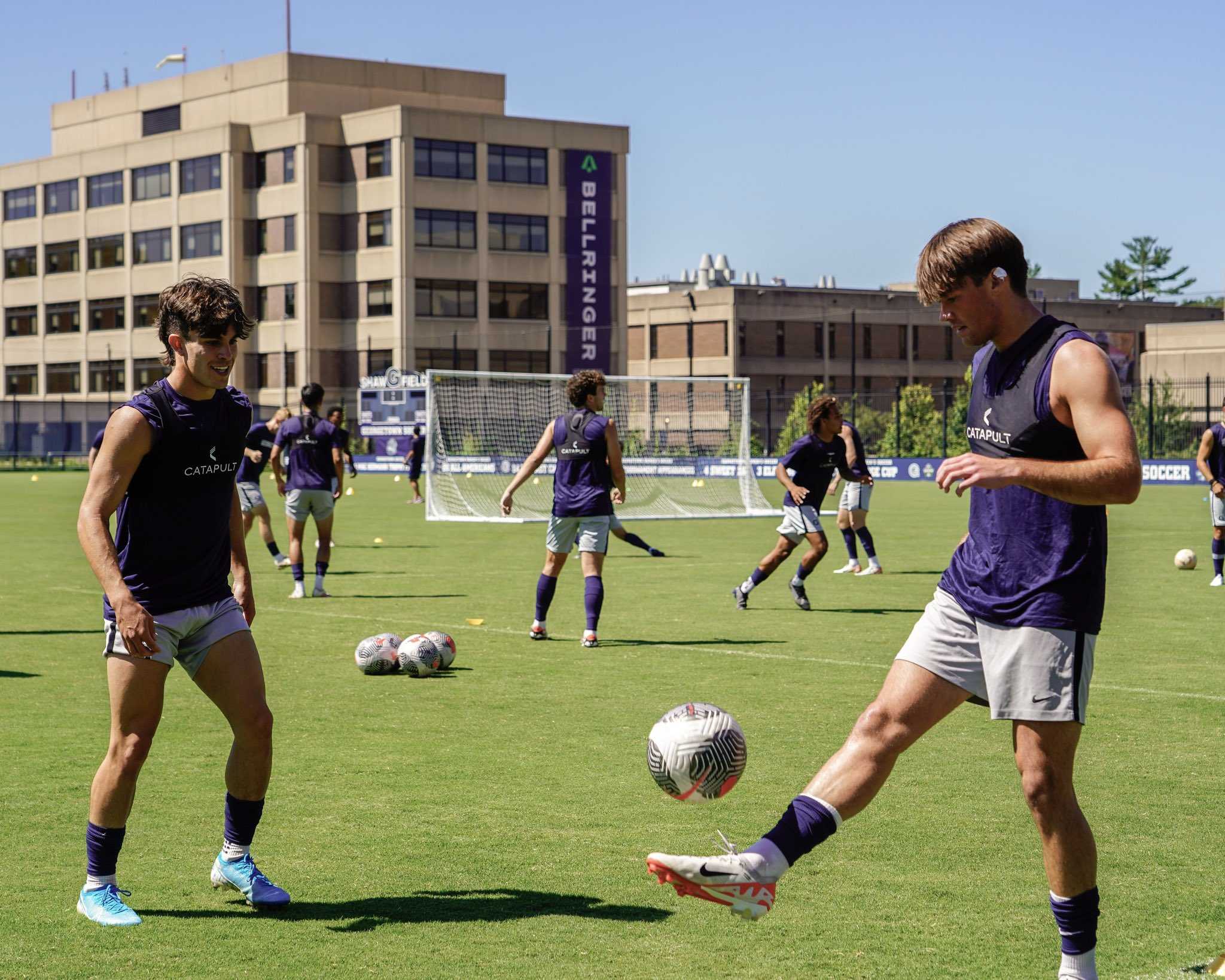 MEN’S SOCCER Bests JMU in Dominant Home Showing