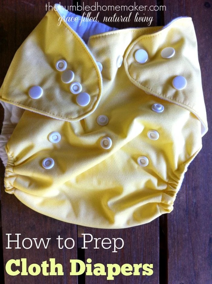 Prepping Cloth Diapers