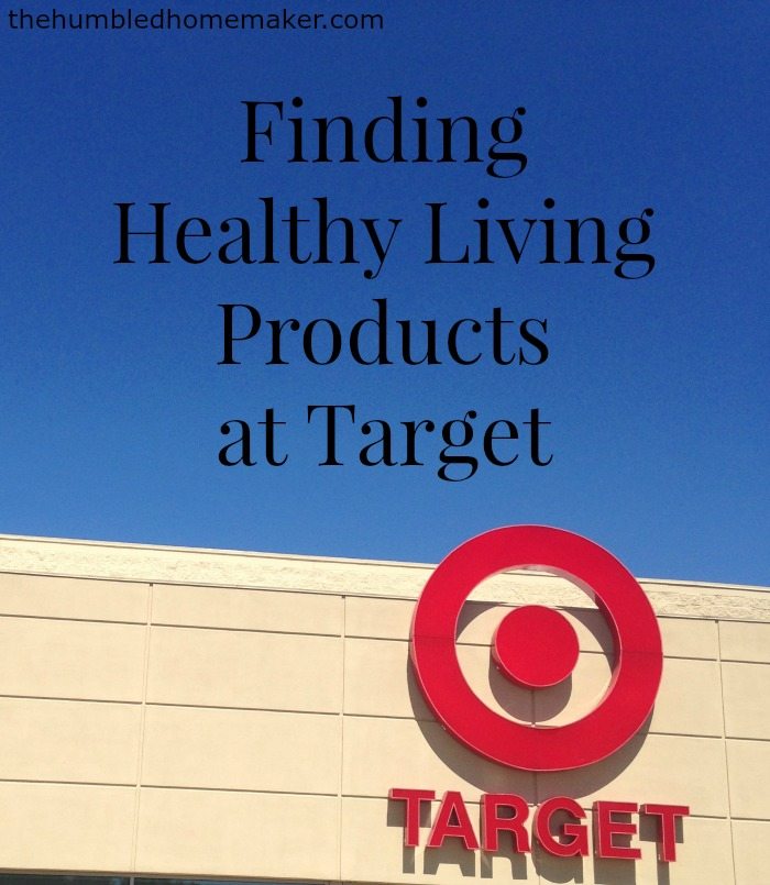 Finding Healthy Living Products at Target The Humbled Homemaker