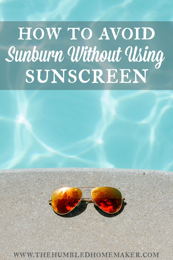 How to Avoid Getting a Sunburn without Using Sunscreen
