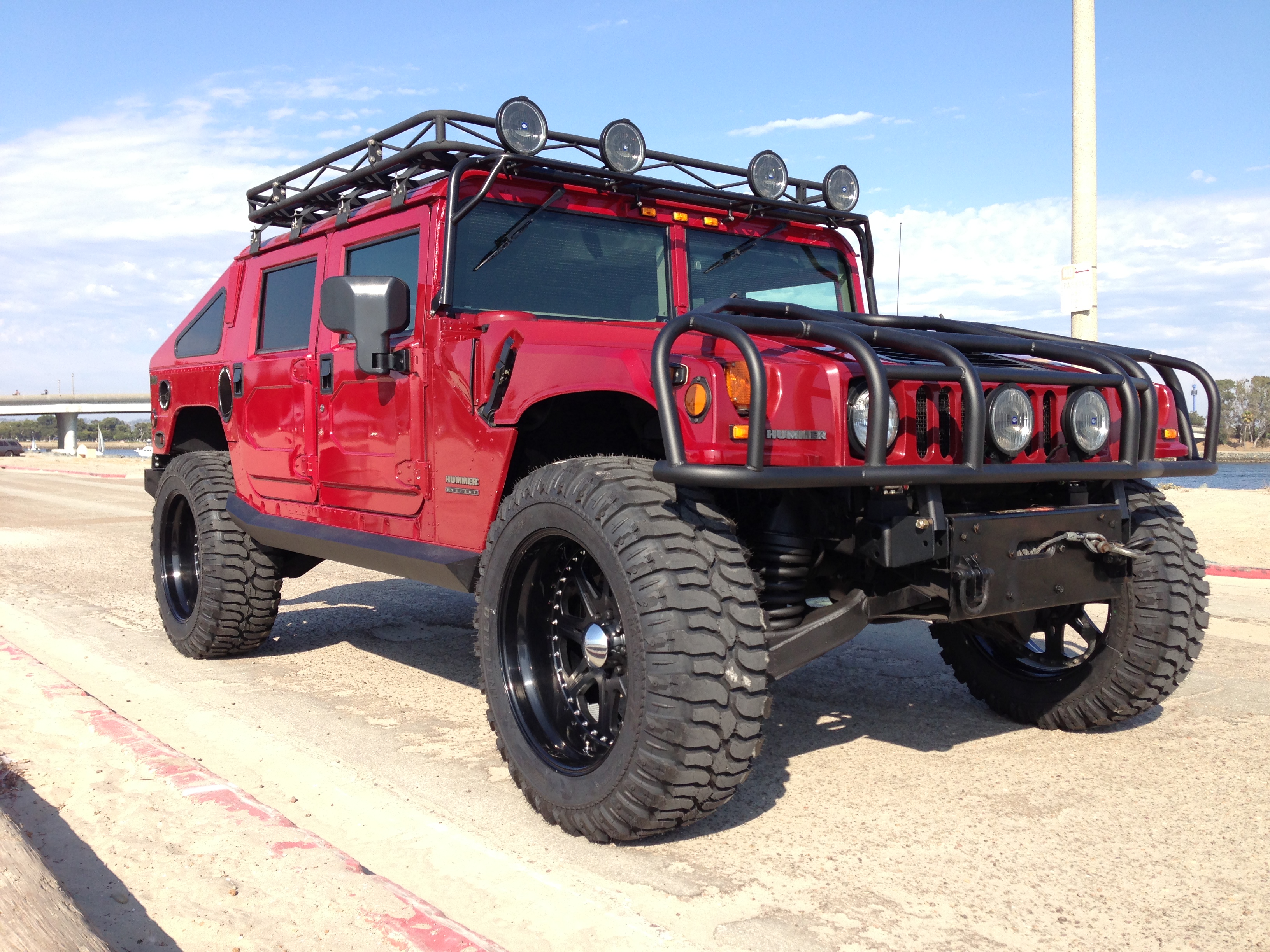 rare 2000 hummer h1 slantback original 1 of 39 impossible to find 40k miles red…….sold