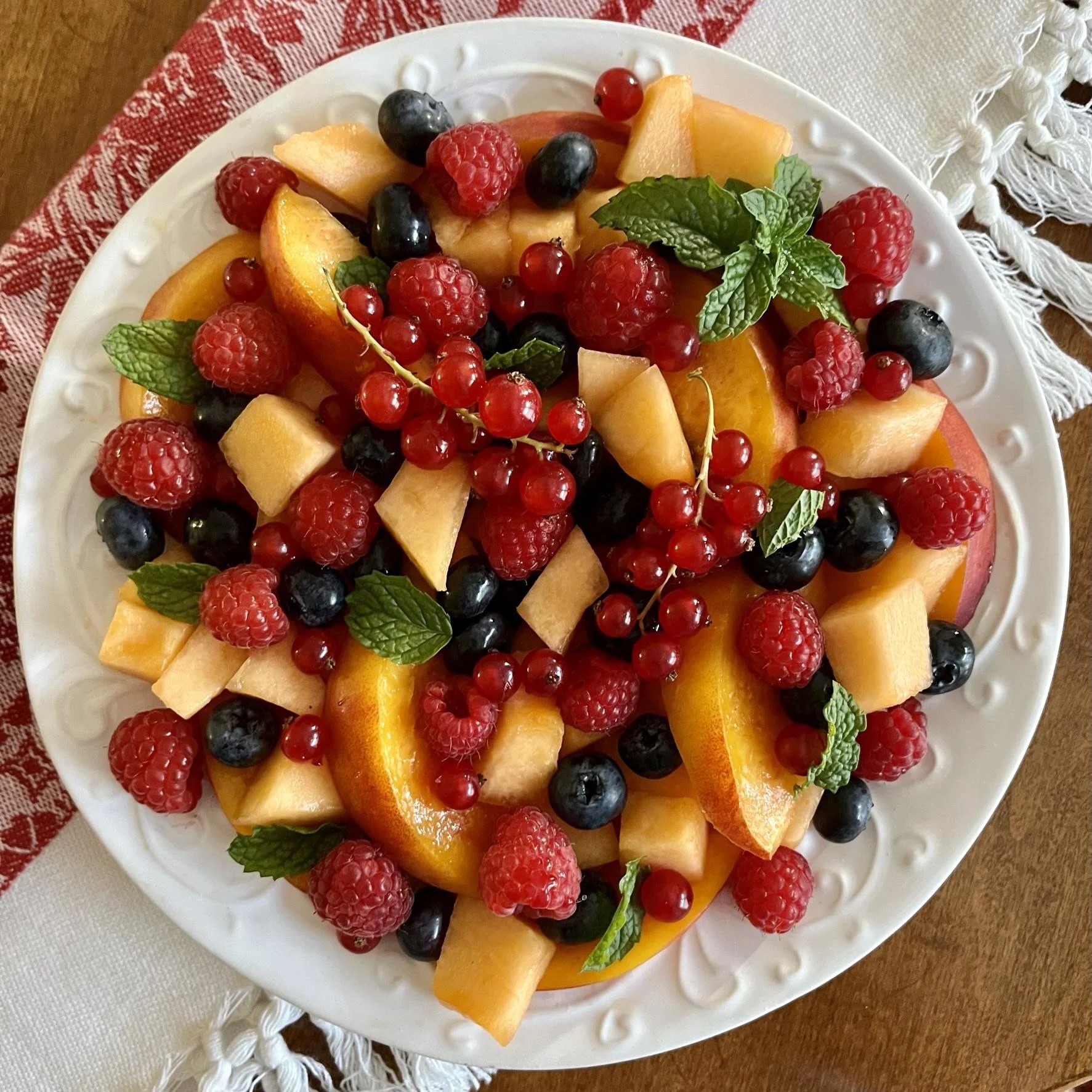Easy Summer Fruit Salad The Hungary Soul
