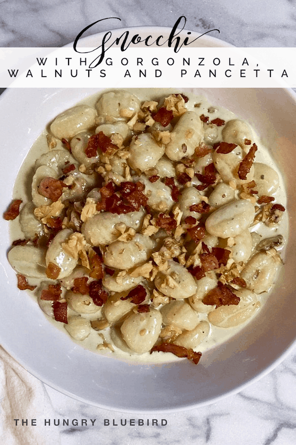 Gnocchi with Walnuts and Crispy Pancetta