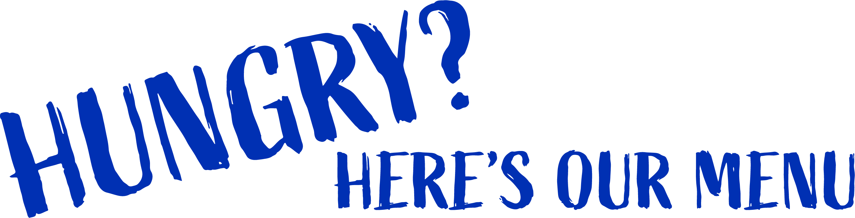 Menu The Hungry Greek