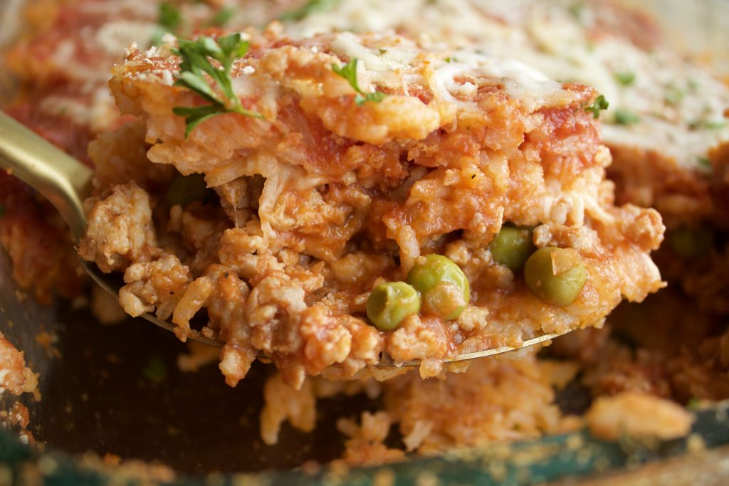 Italian Rice Ball Casserole The Hungry Lyoness Food Blog