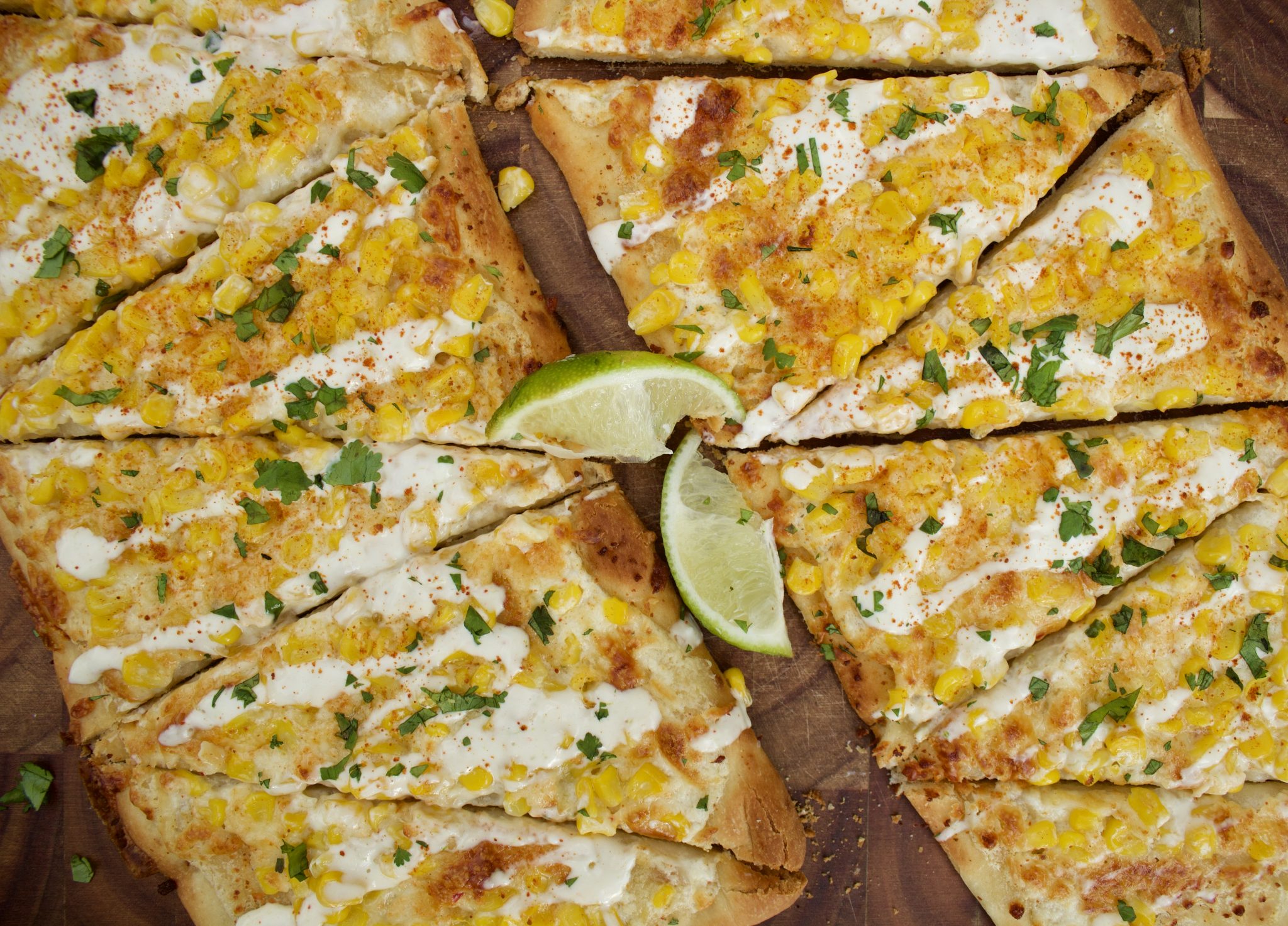 Mexican Street Corn Flatbread The Hungry Lyoness