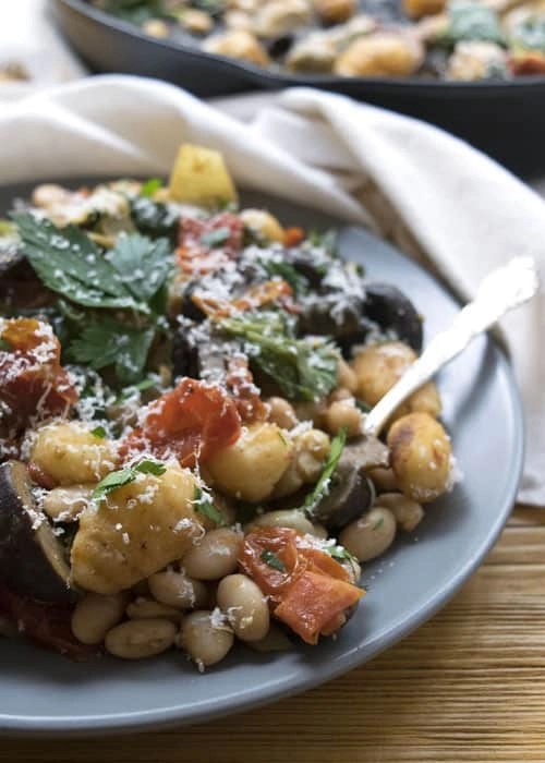 Gnocchi with Mushrooms and Artichokes The Hungry Waitress