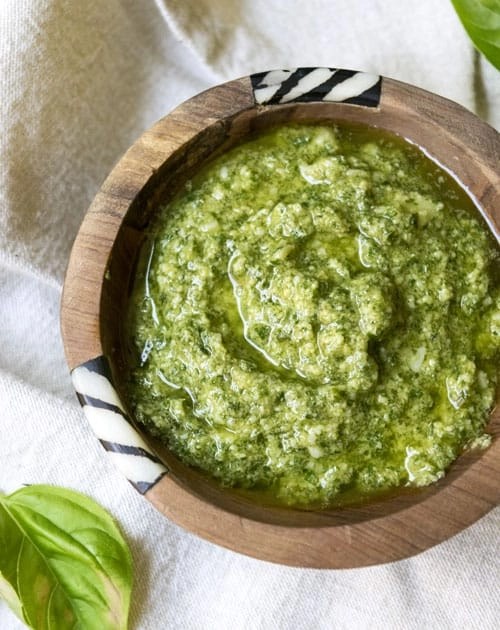 Homemade Pesto in a Blender The Hungry Waitress